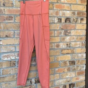 Barre3 High-Waisted Pocket Leggings, Small